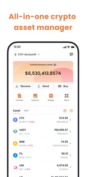 FoxWallet- Secure Crypto Asset - Image screenshot of android app