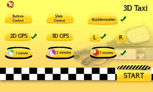 3D Taxi - Gameplay image of android game