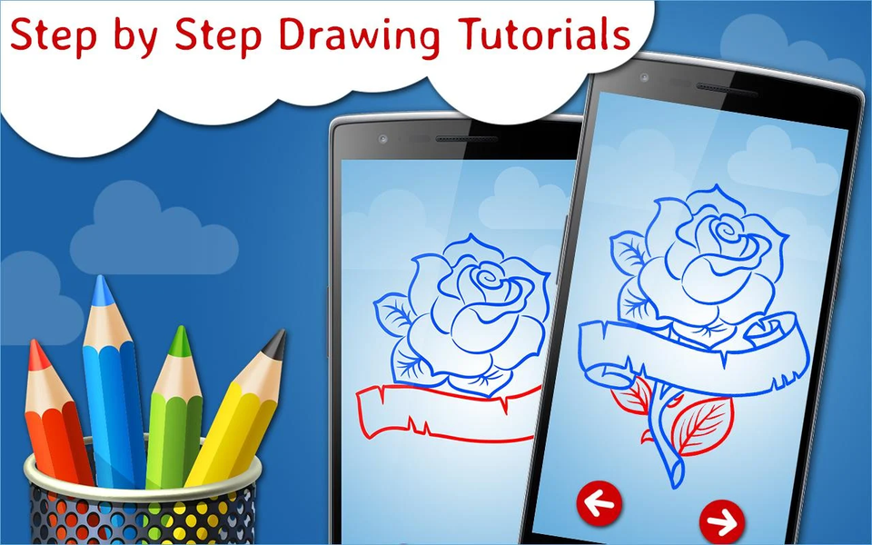 How to Draw Tattoos step by st - عکس بازی موبایلی اندروید