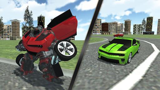 Car Robot Simulator - Gameplay image of android game