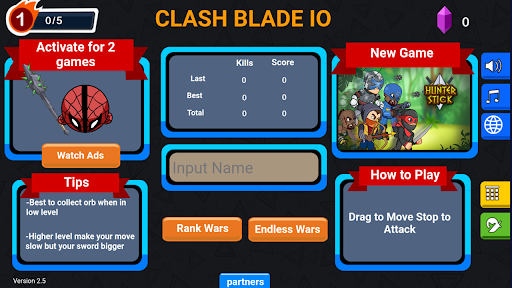 Clash Blade IO - Image screenshot of android app