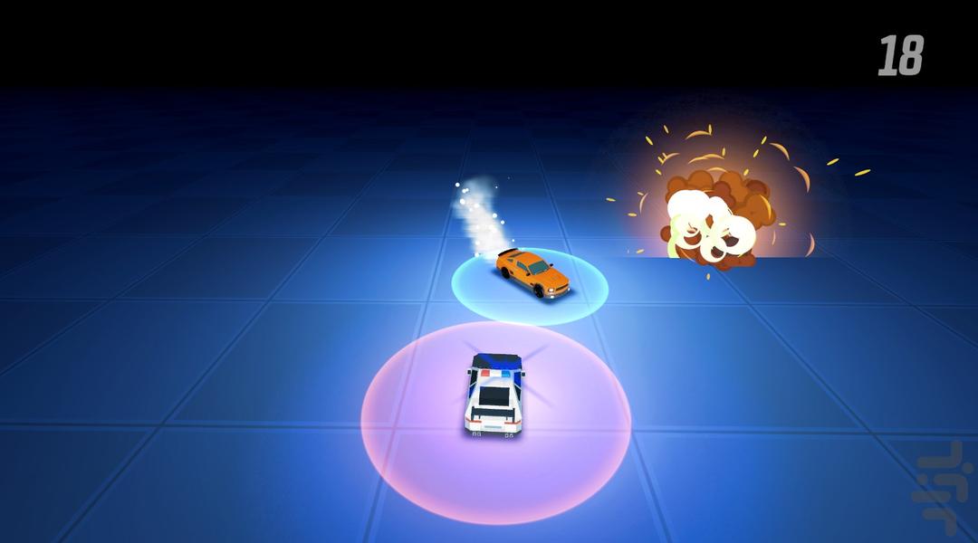 فرار از پلیس - Gameplay image of android game