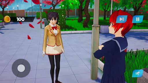 Sakura School Girl Life Sim ۳D - عکس بازی موبایلی اندروید
