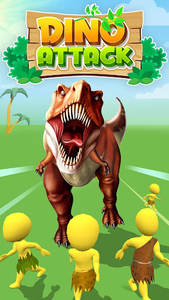 Dinosaur attack simulator 3D - Gameplay image of android game