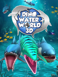 Dino Water World 3D - Gameplay image of android game