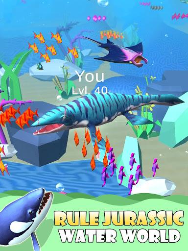 Dino Water World 3D - Gameplay image of android game