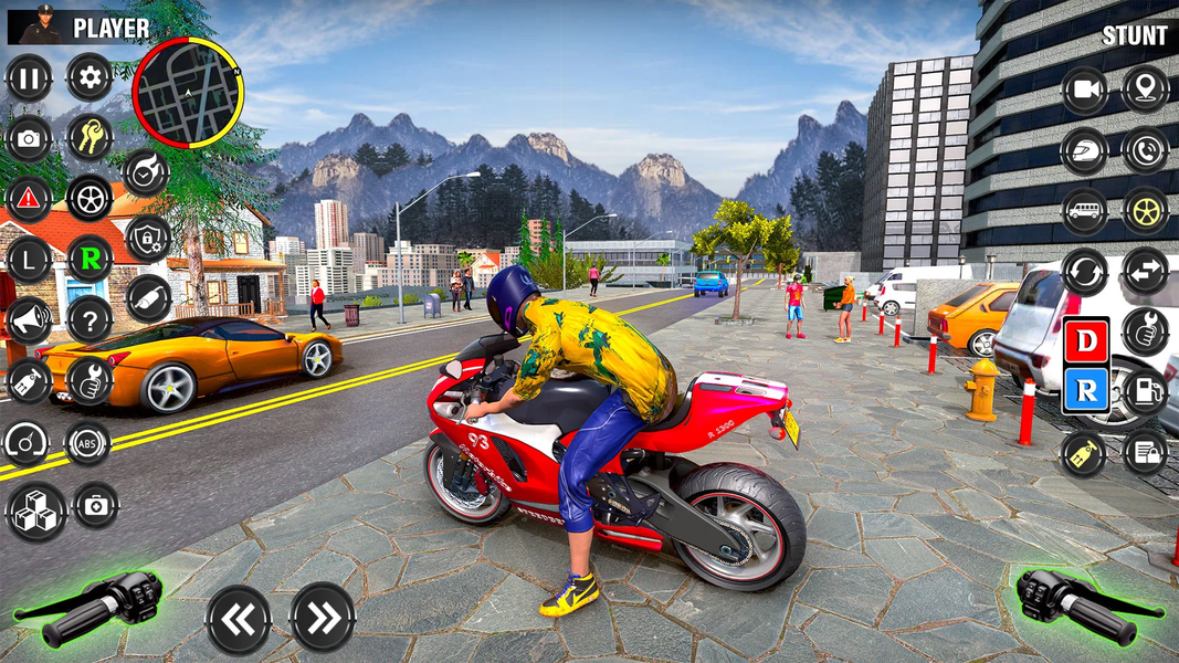 Heavy Bike Racing Motor Tour - Gameplay image of android game