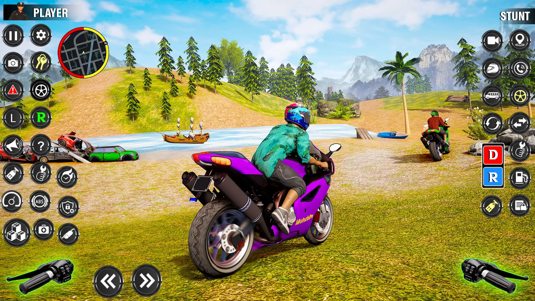 Heavy Bike Racing Motor Tour - Gameplay image of android game