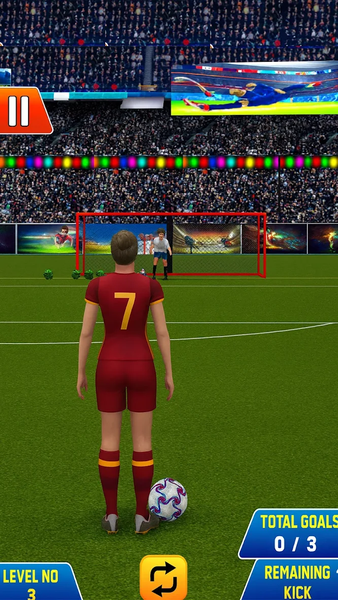 Football ۳D - Soccer Game - عکس بازی موبایلی اندروید