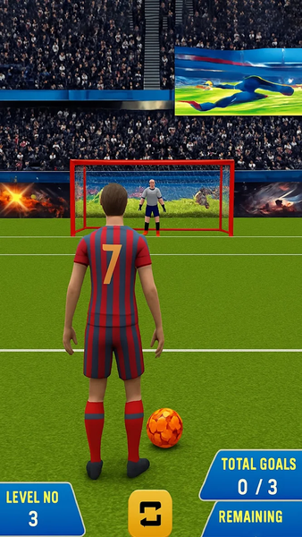 Football ۳D - Soccer Game - عکس بازی موبایلی اندروید