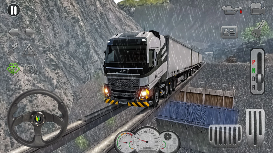 Euro Truck Driver Truck Games - Gameplay image of android game