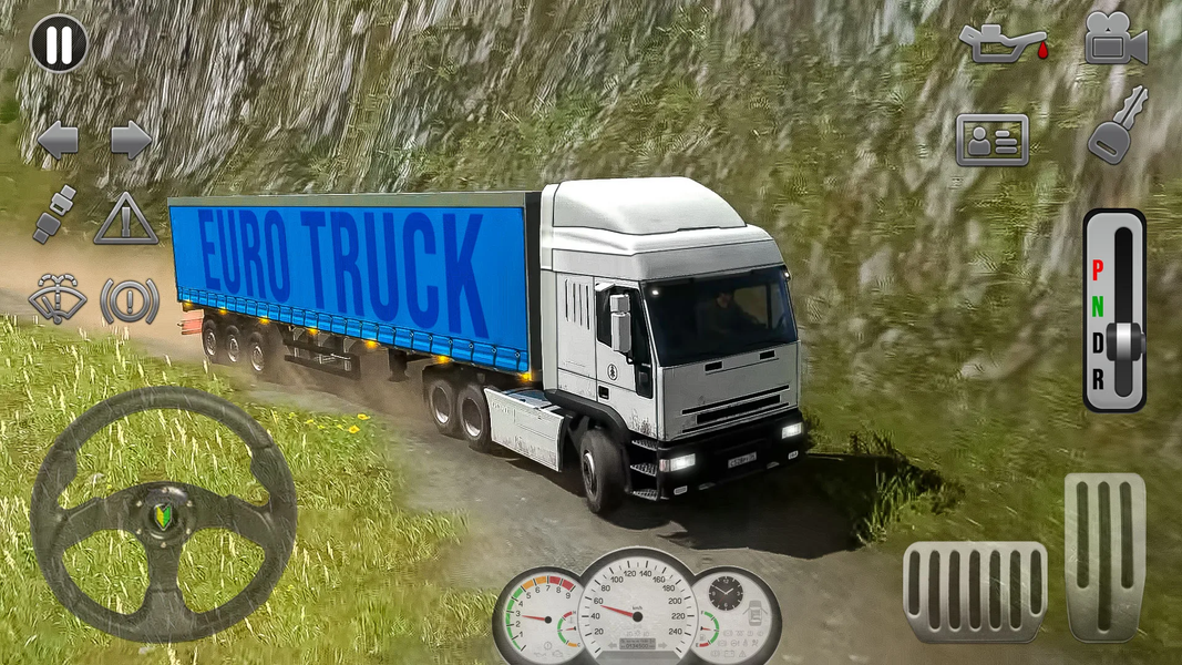 Euro Truck Driver Truck Games - Gameplay image of android game