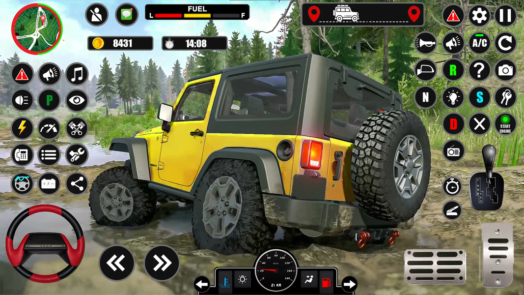 SUV OffRoad Jeep Driving Games - عکس بازی موبایلی اندروید