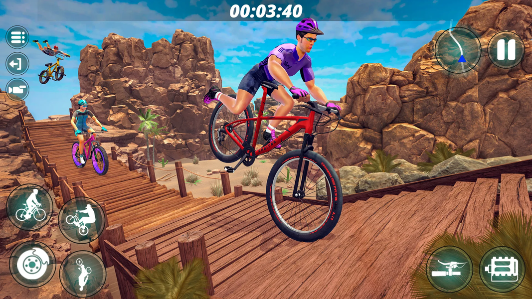 Xtreme BMX Offroad Cycle Game - عکس بازی موبایلی اندروید