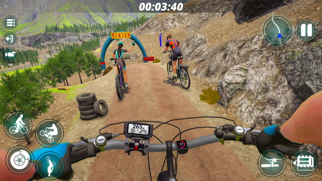 Xtreme BMX Offroad Cycle Game - عکس بازی موبایلی اندروید