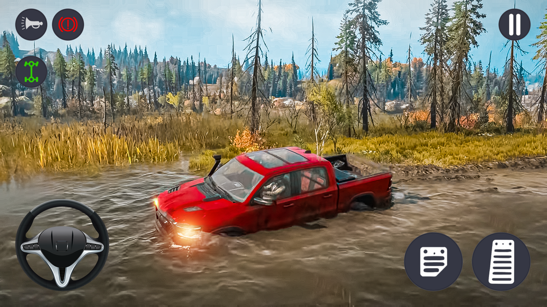 ۴x۴ Jeep Offroad Car Driving - عکس بازی موبایلی اندروید