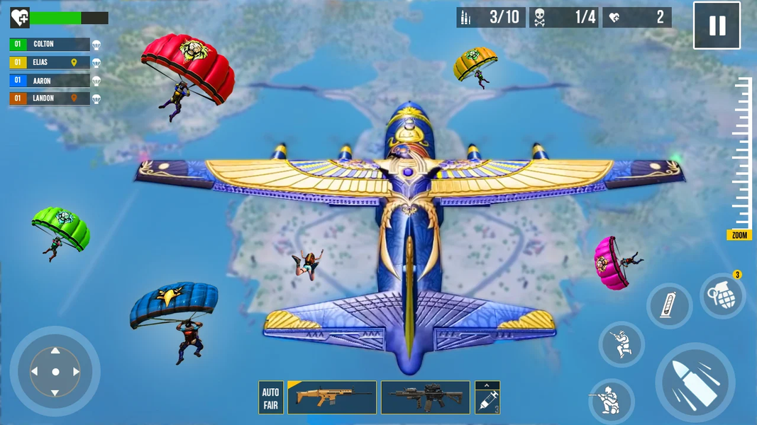 Fire gun game - Gameplay image of android game