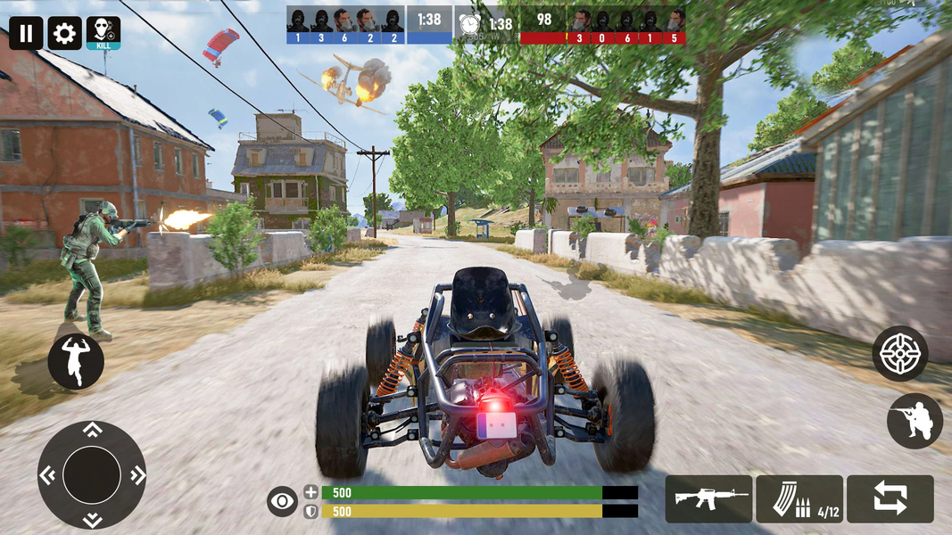 Gun games ۳d: Squad fire - عکس بازی موبایلی اندروید