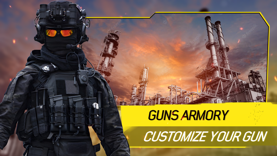 Call of War: Black Warzone Ops - Gameplay image of android game