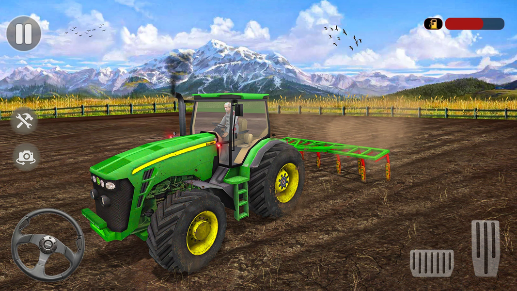 Farming Game Tractor Simulator - عکس بازی موبایلی اندروید