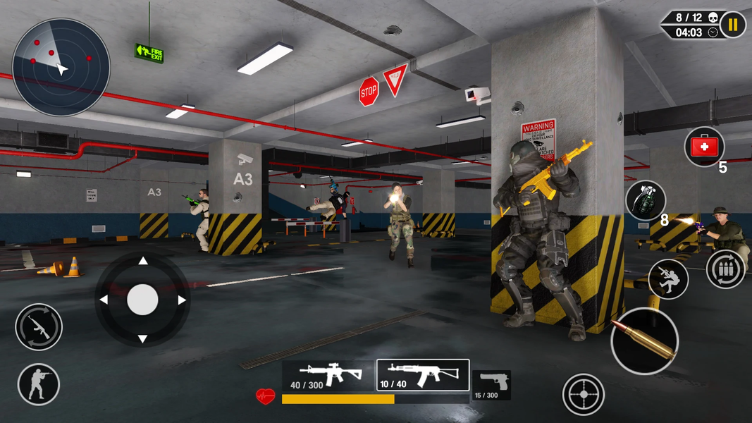 Fps Gun Strike: Shooting Games - Gameplay image of android game