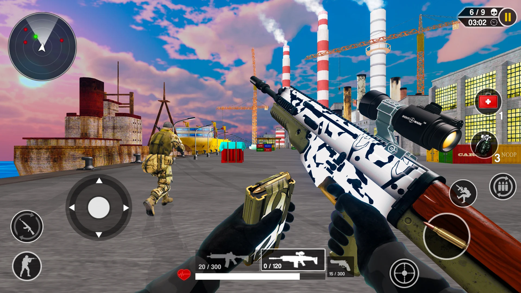Fps Gun Strike : ۳D Gun Games - عکس بازی موبایلی اندروید