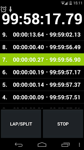 Talking Stopwatch & Timer - Image screenshot of android app