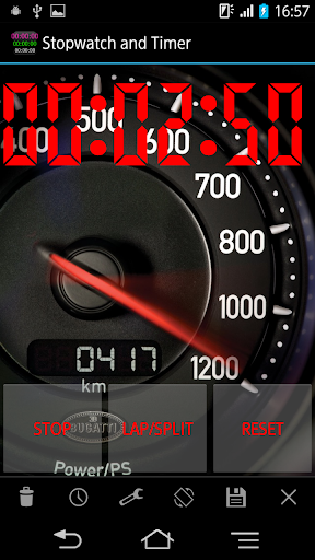 Talking Stopwatch & Timer - Image screenshot of android app