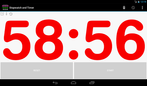 Talking Stopwatch & Timer - Image screenshot of android app