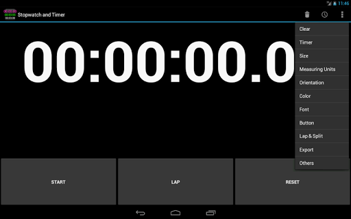 Talking Stopwatch & Timer - Image screenshot of android app