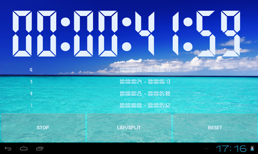 Talking Stopwatch & Timer - Image screenshot of android app