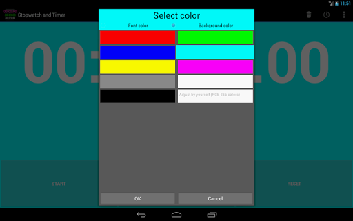 Talking Stopwatch & Timer - Image screenshot of android app