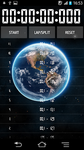 Talking Stopwatch & Timer - Image screenshot of android app