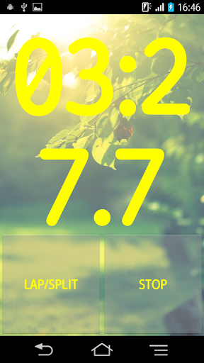 Talking Stopwatch & Timer - Image screenshot of android app