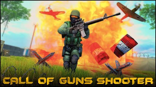 Call of Guns Shooter ww2 : offline war duty games - Gameplay image of android game