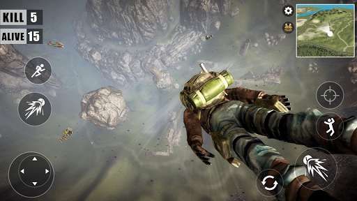 Free Survival Battleground  Fire : Battle Royale - Gameplay image of android game