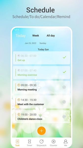 Hanhan Time-schedule&timing - عکس برنامه موبایلی اندروید