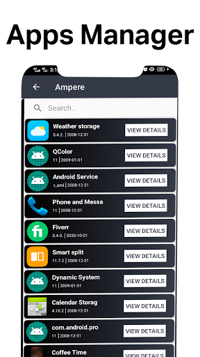 Battery Charger Taster: Ampere - عکس برنامه موبایلی اندروید