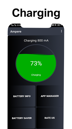 Battery Charger Taster: Ampere - عکس برنامه موبایلی اندروید