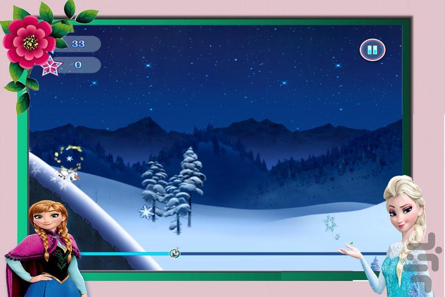 بازی آنا و السا: مأموریت برفی - عکس بازی موبایلی اندروید