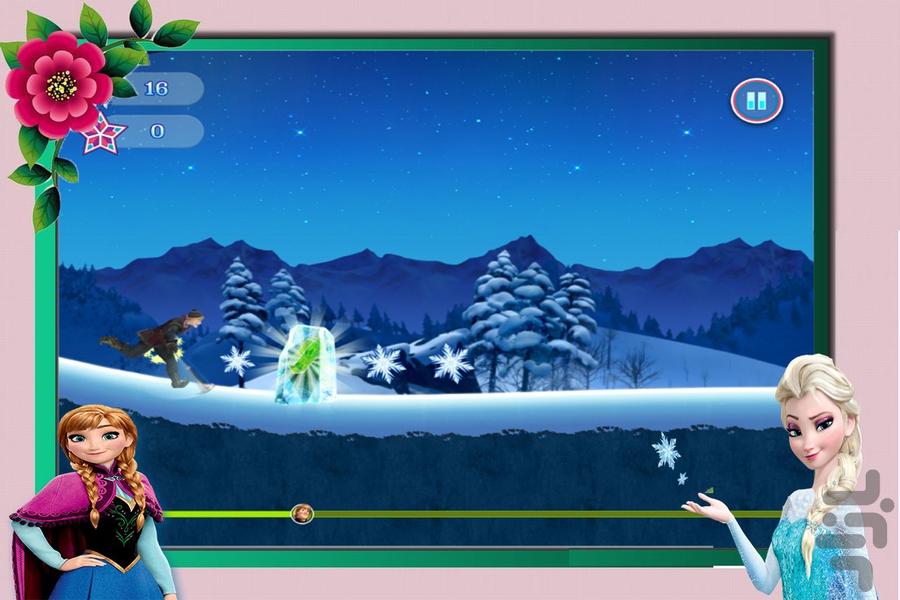 بازی آنا و السا: مأموریت برفی - عکس بازی موبایلی اندروید