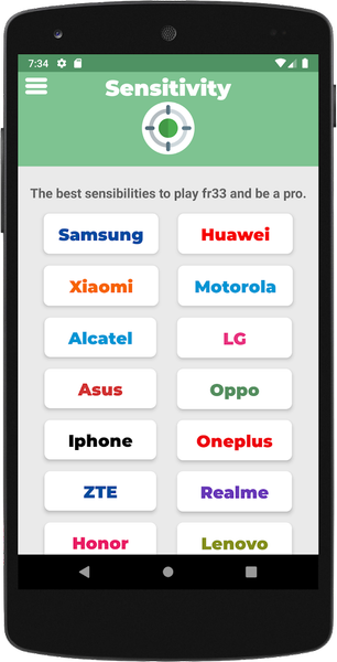 Sensitivity - Image screenshot of android app