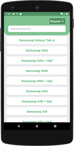Sensitivity - Image screenshot of android app