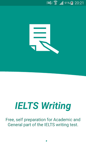 IELTS Writing - عکس برنامه موبایلی اندروید