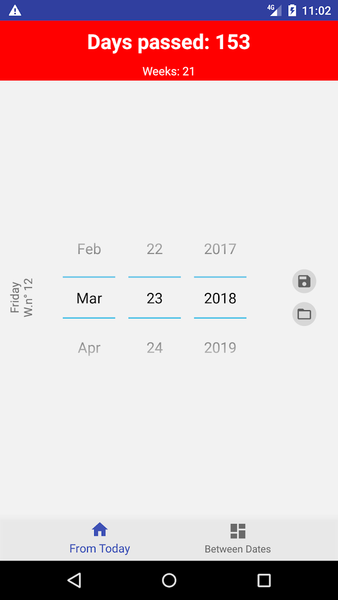 DayCounter Simple - Image screenshot of android app