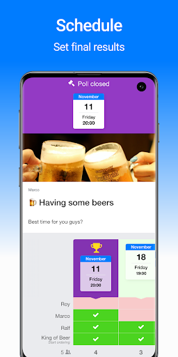fragab: Poll, Survey, Schedule - Image screenshot of android app