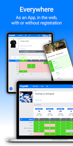 fragab: Poll, Survey, Schedule - Image screenshot of android app