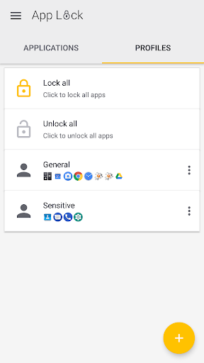 App Lock - عکس برنامه موبایلی اندروید
