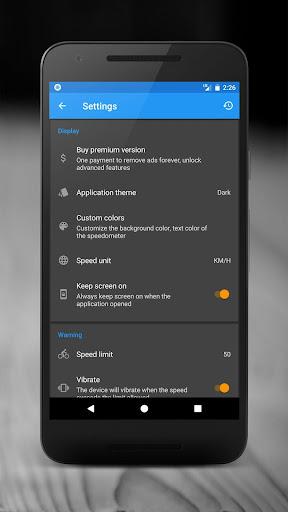 GPS Speedometer Distance Meter - عکس برنامه موبایلی اندروید