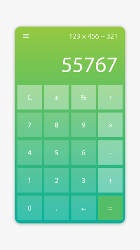 Minimal Calculator - عکس برنامه موبایلی اندروید